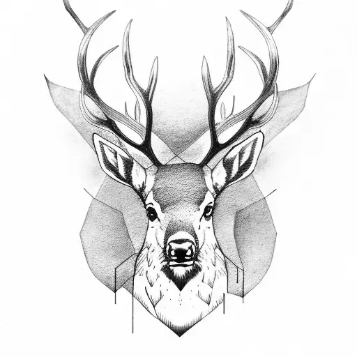 ELK tattoo design idea