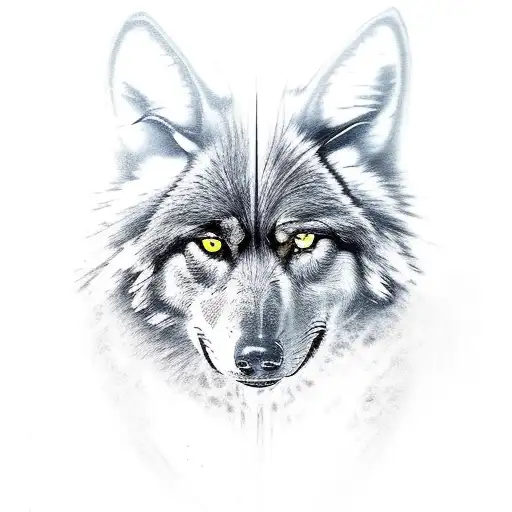 Wild wolf tattoo by Michael Dagostini | Photo 30169