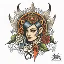 exodus tattoo design idea