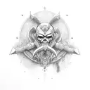 Ares tattoo design idea