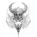Ares tattoo design idea