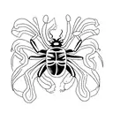 beetle tattoo design idea