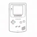 Gameboy color tattoo design idea