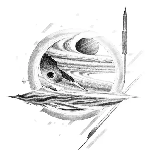 jupiter archer tattoo design idea