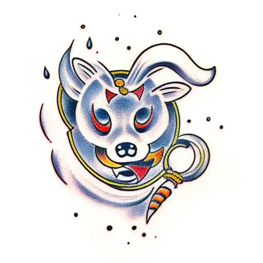 milk and honey tattoo design idea