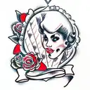 valentine tattoo design idea