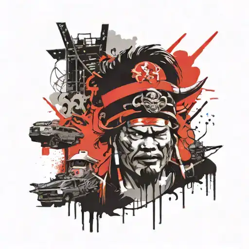 Big trouble in little china tattoo design idea