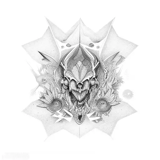 adhd symbols tattoo design idea