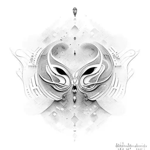 Méloszi Aphrodité like a slut tattoo design idea