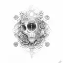 Méloszi Aphrodité like a slut tattoo design idea