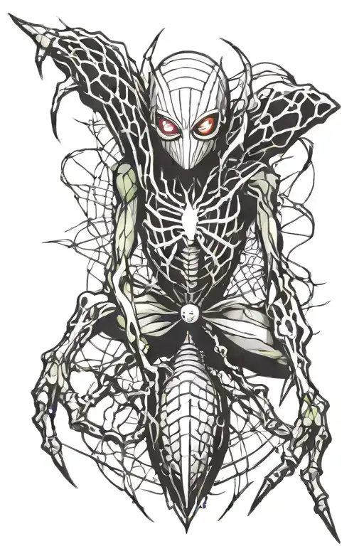 Hunter x Hunter spider tattoo tattoo design idea