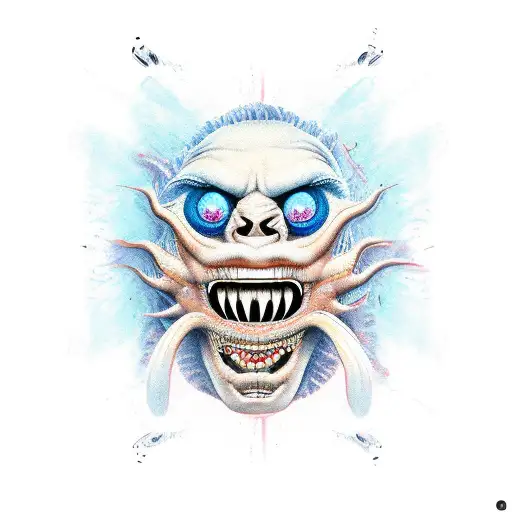 a monster i control  tattoo  tattoo design idea