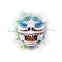 a monster i control  tattoo design idea