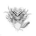 a monster i control  tattoo  tattoo design idea