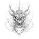 a monster i control  tattoo  tattoo design idea