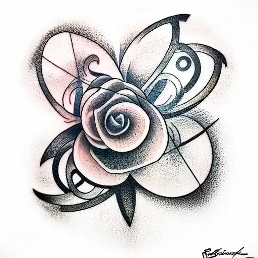 balance tattoo design idea