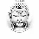 Buddha tattoo design idea
