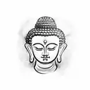 Buddha tattoo design idea