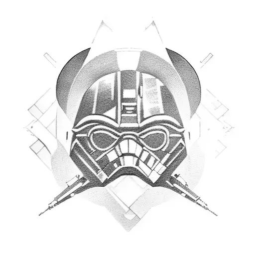Millenium Falcon tattoo design idea