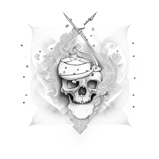 patience is the key tattoo design idea