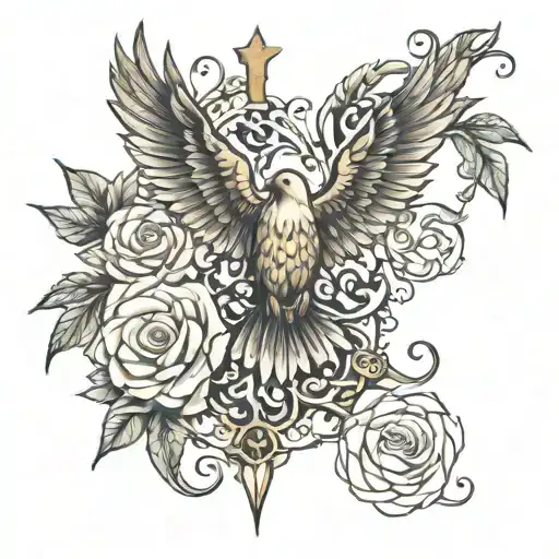 Isaiah 41:10 tattoo design idea