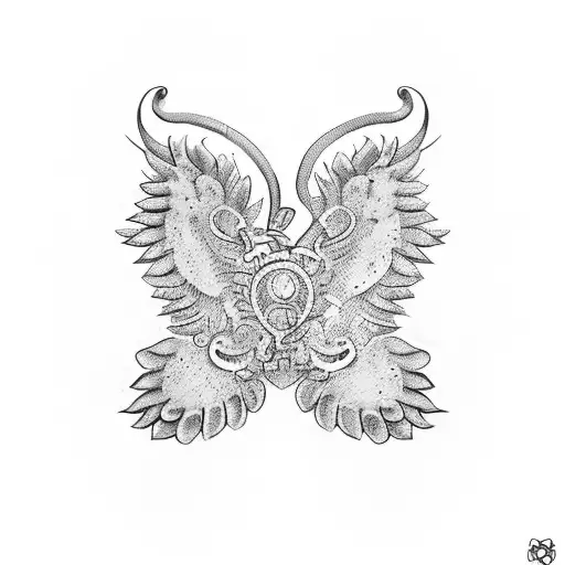 rome aesthetic antique tattoo design idea
