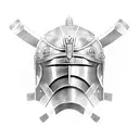 Samurai helmet, spartan helmet, mongol helmet, Viking helmet, knights helmet tattoo design idea