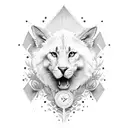 Joseph ❤️ Scarlett  tattoo design idea