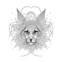 names Jhanvi and Harsh tattoo design idea