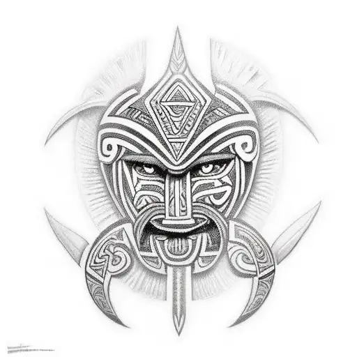 moari warrior traped in maori tribal tattoos tattoo design idea