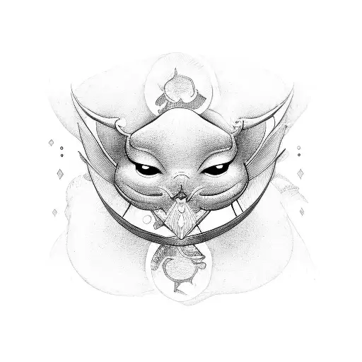 three symbals representing children tattoo design idea