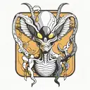 Alien tattoo design idea