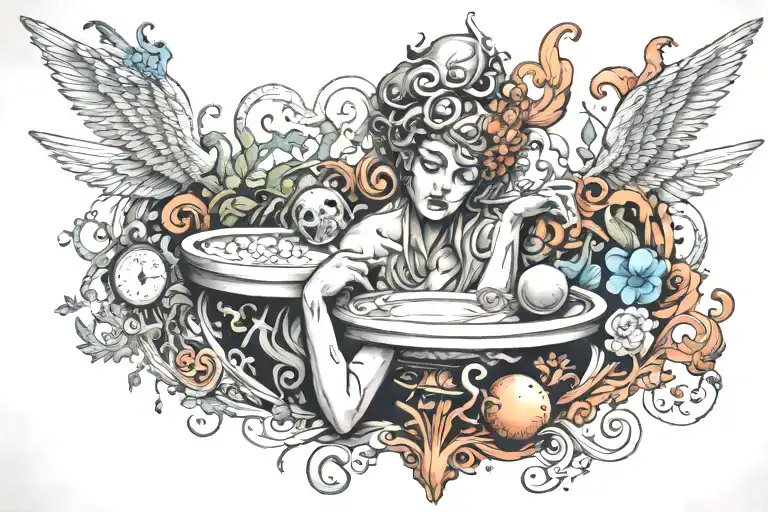 Divine Comedy tattoo design idea