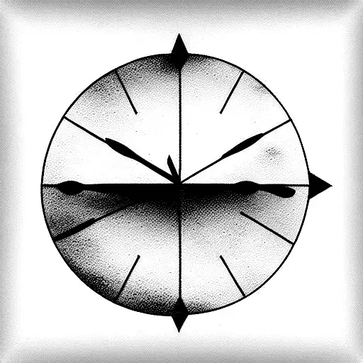 time stands still tattoo design idea
