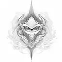 siren tattoo design idea