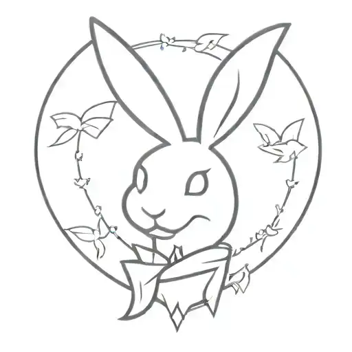 playboy logo tattoo design idea