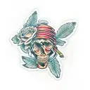 sage tattoo design idea