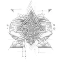 growth and self confidence tattoo design idea