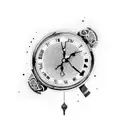 reloj antiguo  tattoo design idea