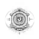 reloj antiguo  tattoo design idea