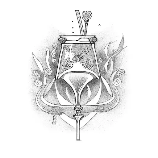 three chalices tattoo design idea
