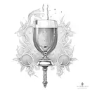 three chalices tattoo design idea