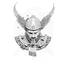 Rome building tattoo design idea