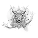 druid mark tattoo design idea