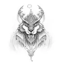 druid mark tattoo design idea