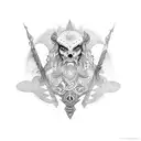 druid mark tattoo design idea