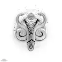 kundalini serpent tattoo design idea