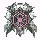 dante from dmc series inspired tattoo tattoo design idea