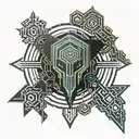 dante from dmc series inspired tattoo tattoo design idea