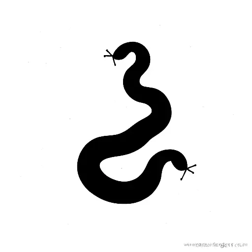 Snake tattoo design idea